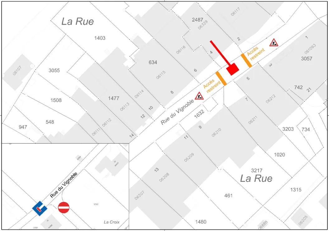 Travaux chauffage à distance Cornaux